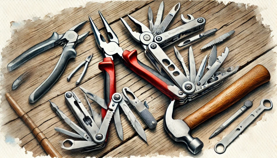 Multitools and purpose-built tools